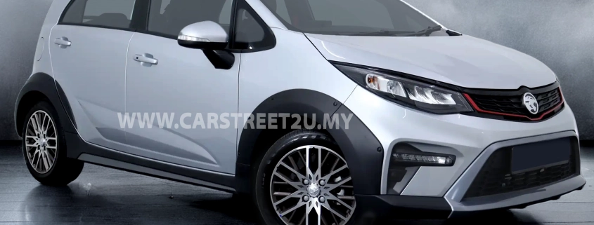 Proton Iriz Active in Armour Silver exterior color – Malaysia by CarStreet2u