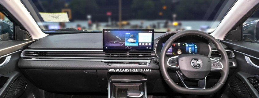 Proton S70 Flagship interior cabin with updated dashboard and seating – Malaysia by CarStreet2u