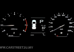 Proton Saga MC2 instrument meter cluster display by CarStreet2u