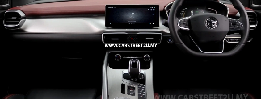 Proton X50 RC Flagship interior cabin with updated dashboard and seating by CarStreet2u
