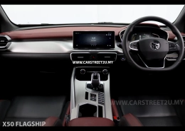 Proton X50 RC Flagship interior cabin with updated dashboard and seating – Malaysia by CarStreet2u