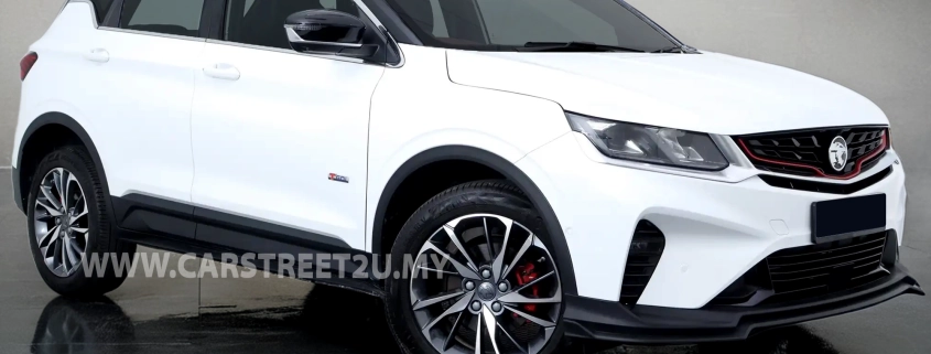 Proton X50 RC Flagship in Snow White exterior color – Malaysia by CarStreet2u