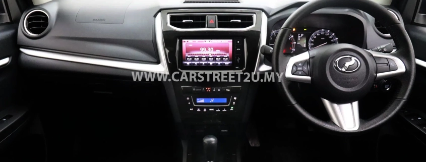 Perodua Aruz AV Interior Cabin with updated dashboard and seating by CarStreet2u