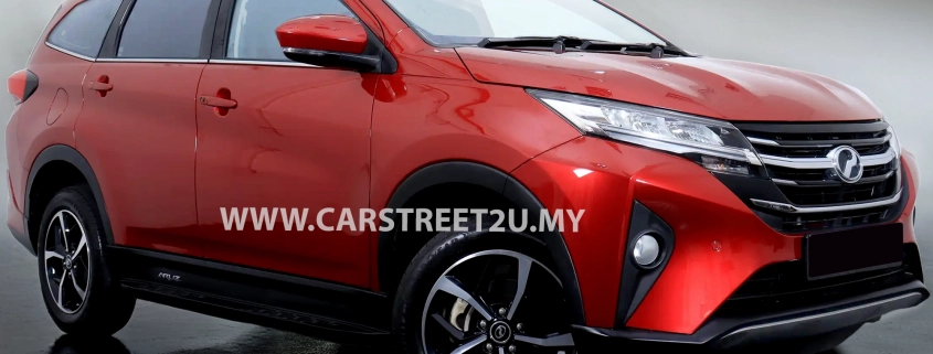 Perodua Aruz AV Garnet Red exterior color – Malaysia by CarStreet2u