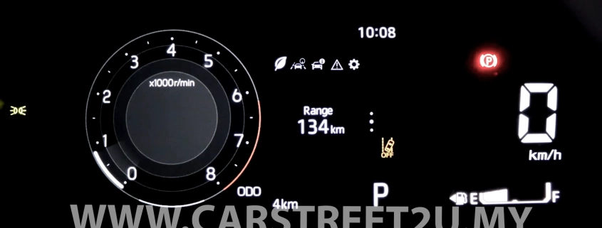 Perodua Axia E/G/X Meter display by CarStreet2u