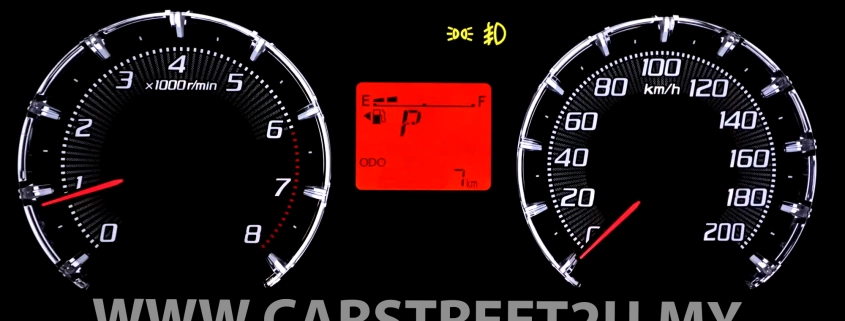Perodua Bezza instrument meter cluster display – Malaysia by CarStreet2u