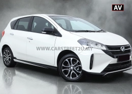 Perodua Myvi AV Ivory White exterior color – Malaysia by CarStreet2u