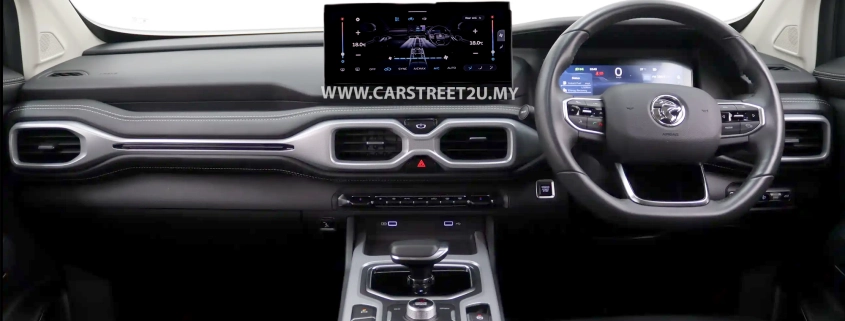 Proton X90 Flagship interior cabin with updated dashboard and seating by CarStreet2u