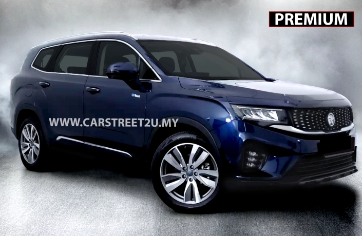Proton X90 Premium Marine Blue exterior color – Malaysia by CarStreet2u