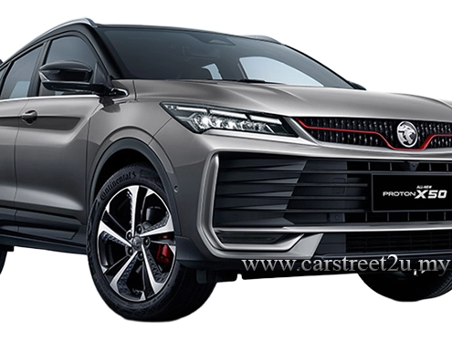 All-New Proton X50 Jet Grey Color Option – Malaysia by CarStreet2u