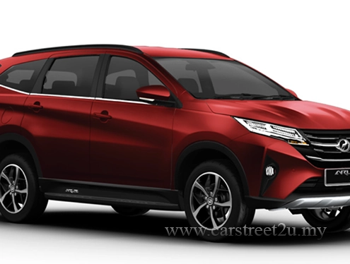 Perodua Aruz Garnet Red Color Option – Malaysia Perodua Aruz Garnet Red Color Option – Malaysia by CarStreet2u