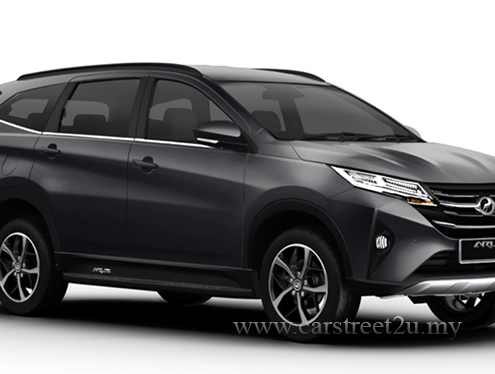 Perodua Aruz Garnite Grey Color Option – Malaysia Perodua Aruz Garnite Grey Color Option – Malaysia by CarStreet2u