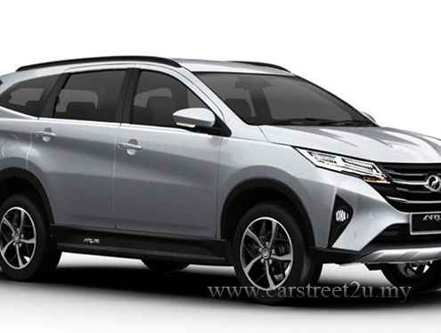 Perodua Aruz Gliterring Silver Color Option – Malaysia Perodua Aruz Gliterring Silver Color Option – Malaysia by CarStreet2u