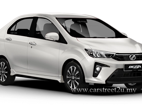 Perodua Bezza Ivory White Color Option – Malaysia by CarStreet2u