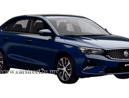 Proton S70 Marine Blue Color Option – Malaysia by CarStreet2u