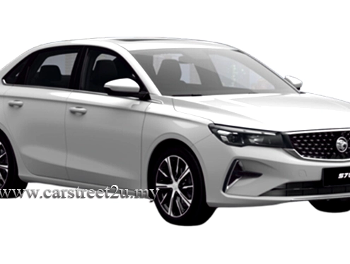 proton-s70-color-white-carstreet2u Proton S70 Snow White Color Option