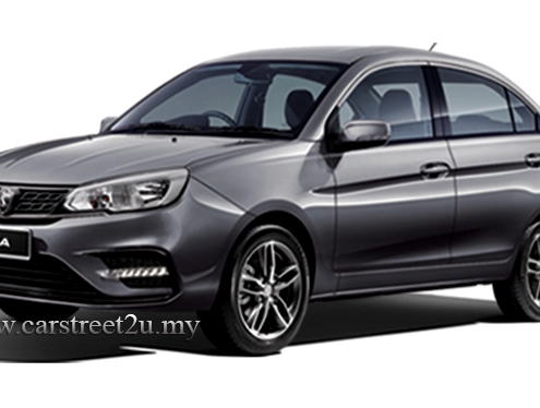 Proton Saga MC2 Jet Grey Color Option – Malaysia by CarStreet2u