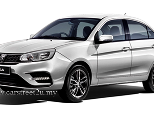 Proton Saga MC2 Snow White Color Option Proton Saga MC2 Snow White Color Option