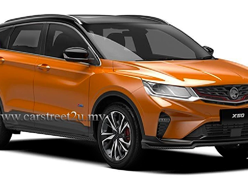 Proton X50 RC Orange Color Option – Malaysia by CarStreet2u