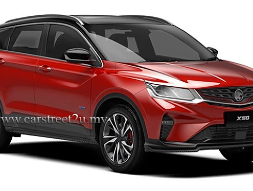 Proton X50 RC Passion Red Color Option – Malaysia by CarStreet2u