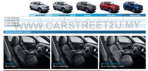 Proton X70 MC2 Brochure Full Specifications Sheet 3 Proton X70 MC2 official brochure specification sheet by CarStreet2u