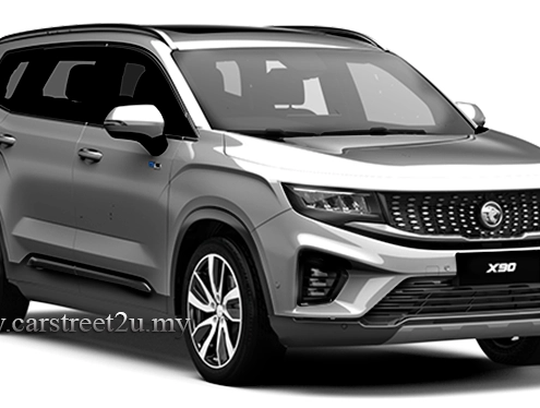 Proton X90 Armour Silver Color Option Proton X90 Armour Silver Color Option