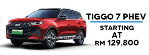 Chery Tiggo 7 Phev Model Price – Malaysia by CarStreet2u