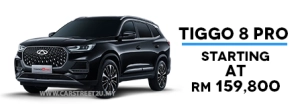 Chery Tiggo 8 Pro model Price – Malaysia by CarStreet2u