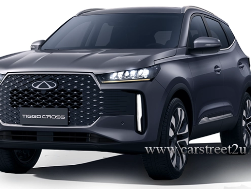 Chery Tiggo Cross Turbo in Carbon Phantom Grey exterior color – Malaysia by CarStreet2u