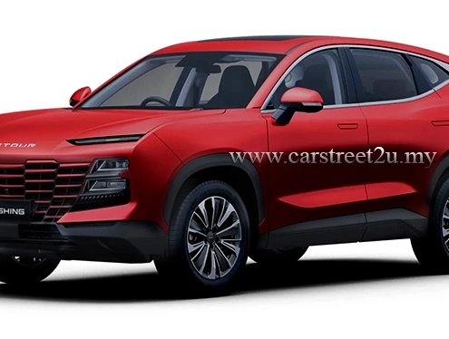 Jetour Dashing Hematite RedColors Exterior – Malaysia Jetour Dashing Turbo in Hematite Red exterior color – Malaysia by CarStreet2u