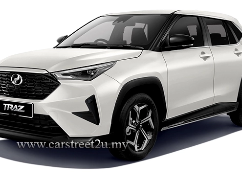 Perodua Traz 2-Tone Ivory White Color Option – Malaysia by CarStreet2u