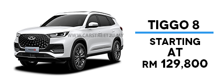 Chery Tiggo 8 Model Price – Malaysia by CarStreet2u