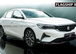 Proton S70 MC1 Flagship X Snow White exterior color – Malaysia by CarStreet2u