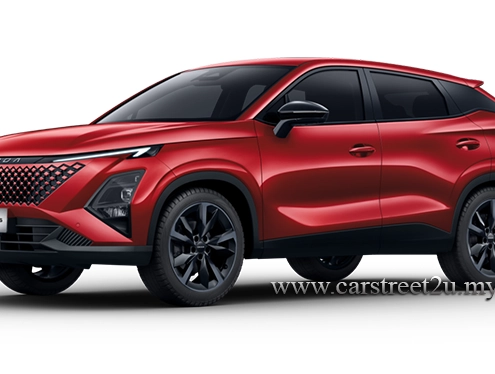 Chery Omoda O5 Bloodstone Red Colors Exterior – Malaysia Chery Omoda O5 Turbo in BloodStone Red exterior color – Malaysia by CarStreet2u