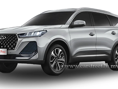 Chery Tiggo7 Pro in Silver exterior color – Malaysia by CarStreet2u