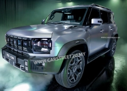 Jetour T2 I-DM Phev Exterior Highway Grey Matte color – Malaysia by CarStreet2u