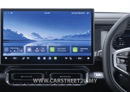 Jetour T2 15.6inch infotainment with voice control by – Malaysia by CarStreet2u