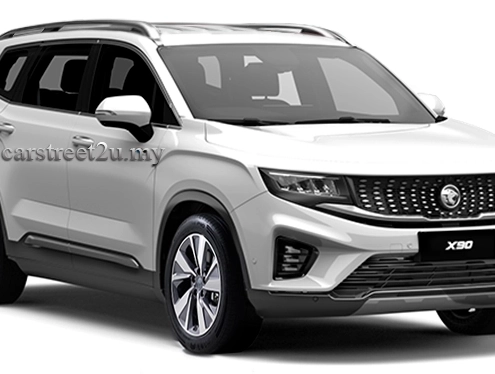 Proton X90 MC1 Snow White Color Option – Malaysia by CarStreet2u
