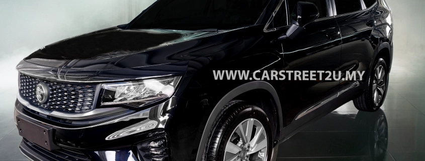 Proton X90 Lite Quartz Black exterior color – Malaysia by CarStreet2u