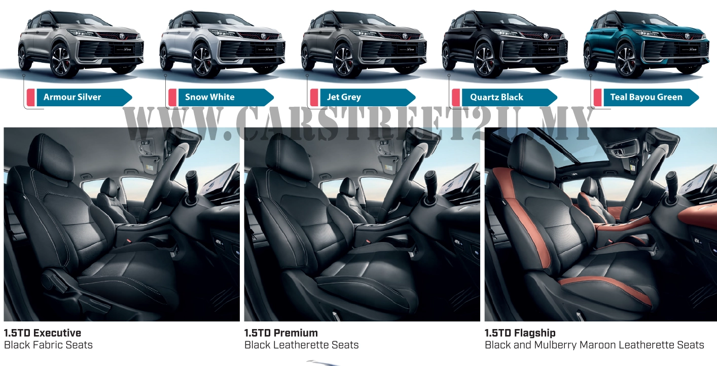 Proton X50 Facelift Official Brochure Specification Sheet – Malaysia by CarStreet2u