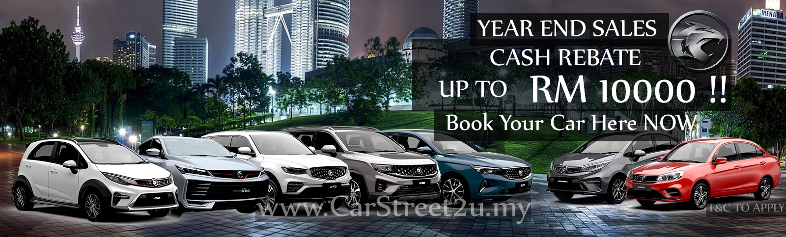 Proton Cars Promotion Banner – Malaysia by CarStreet2u
